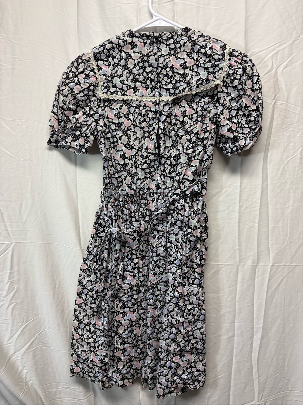 Vintage Jessica McClintock Gunne Sax Floral Dress Size 14 - Picture 2 of 7